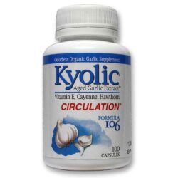 Kyolic Fórmula Io6 Coração Saudável com Vitamina E e Pimenta de Caiena - 100 Cápsulas