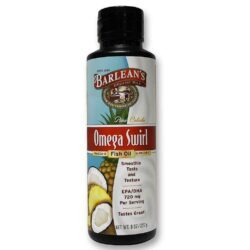 Barlean's Orgânico Oils Omega Swirl Pina Colada 237ml - Ômega 3 Saboroso