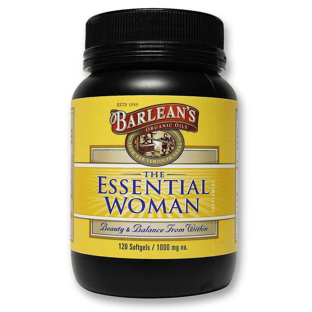 Barlean's Óleo Essencial para Mulher 120 Cápsulas - Nutrição Completa