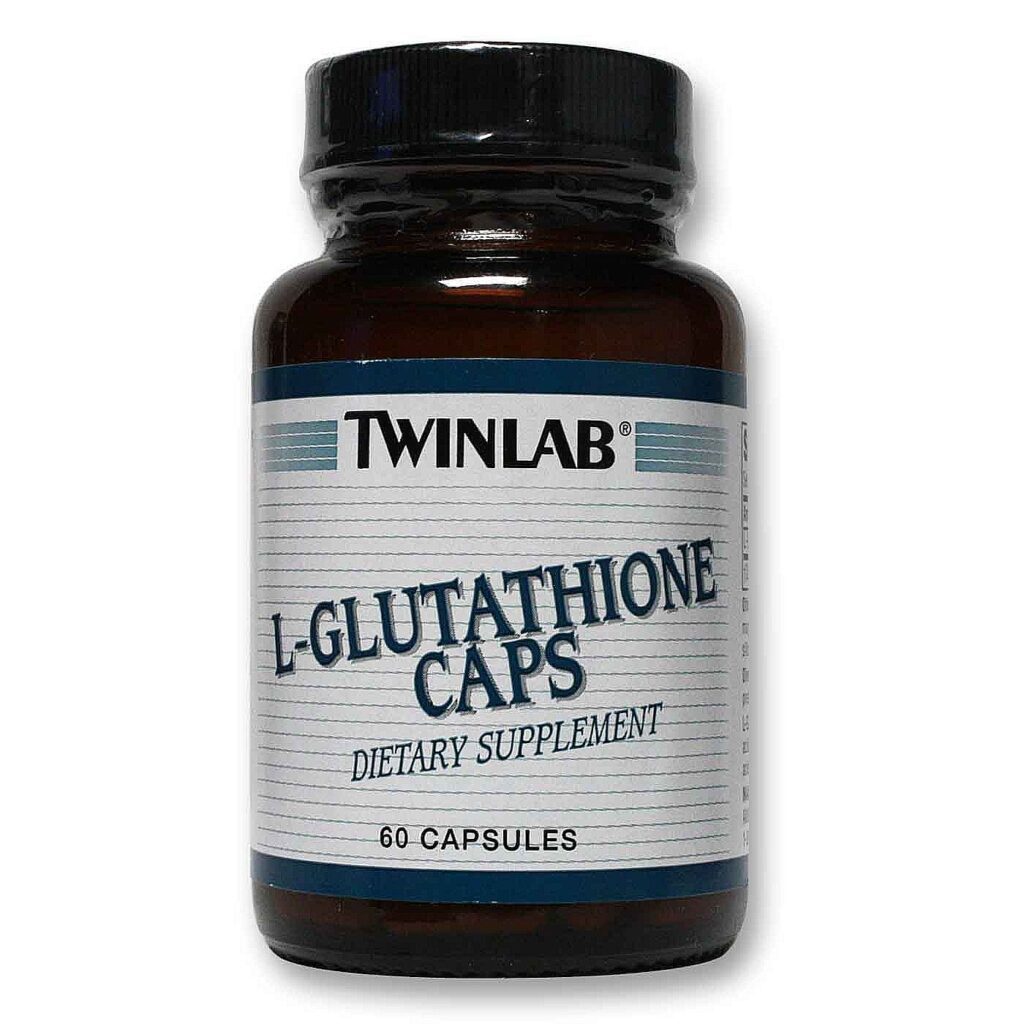 L-Glutationa 100mg Twinlab 60 Cápsulas: Antioxidante Poderoso para Sua Saúde