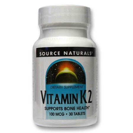 Source Naturals A vitamina K2 30 Tabletes