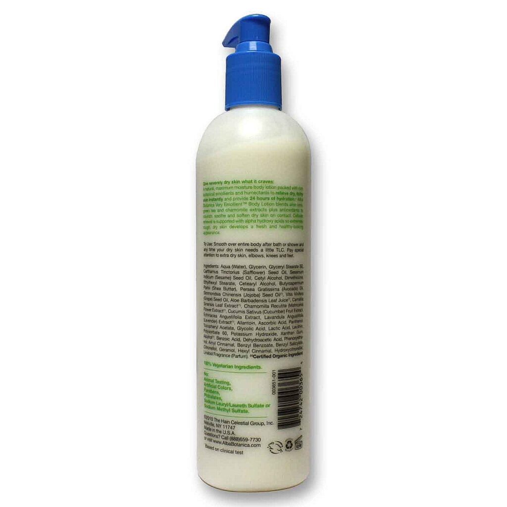 Alba Botanica Loção Hidratante Corporal Pele Seca - 340g (12oz) - Imagem 2