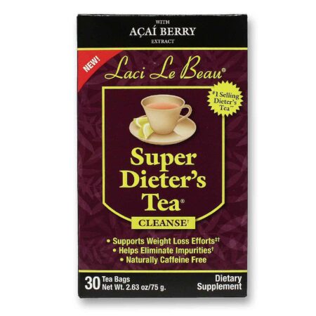 Laci Le Beau®, Super Dieter´s Tea® Detox, Chá de Açaí - 30 Saquinhos