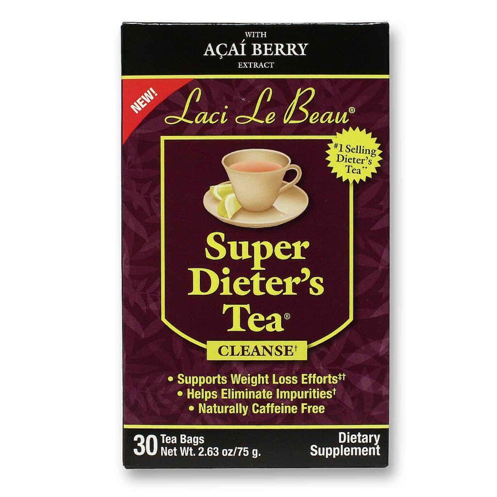 Laci Le Beau Super Dieter's Tea Detox Chá de Açaí 30 Saquinhos