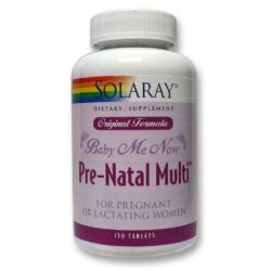 Solaray Pré-Natal Multi™ Fórmula Original - 150 Tabletes: Nutrição Essencial para Gestantes
