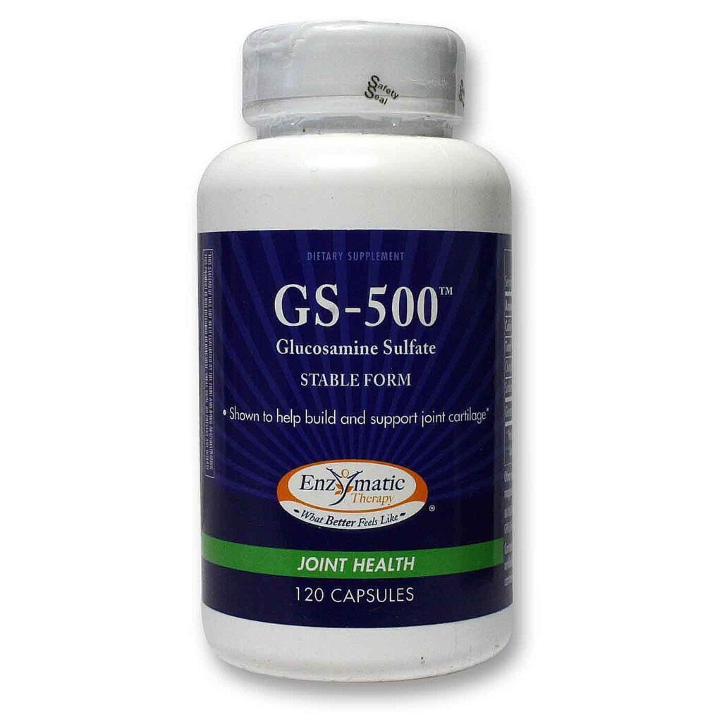 Enzymatic Therapy GS-500™ - 120 Cápsulas: Potencialize Sua Saúde Digestiva
