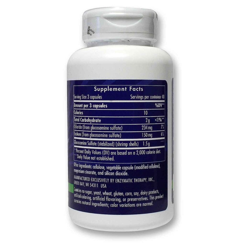 Enzymatic Therapy GS-500™ - 120 Cápsulas: Potencialize Sua Saúde Digestiva - Imagem 2