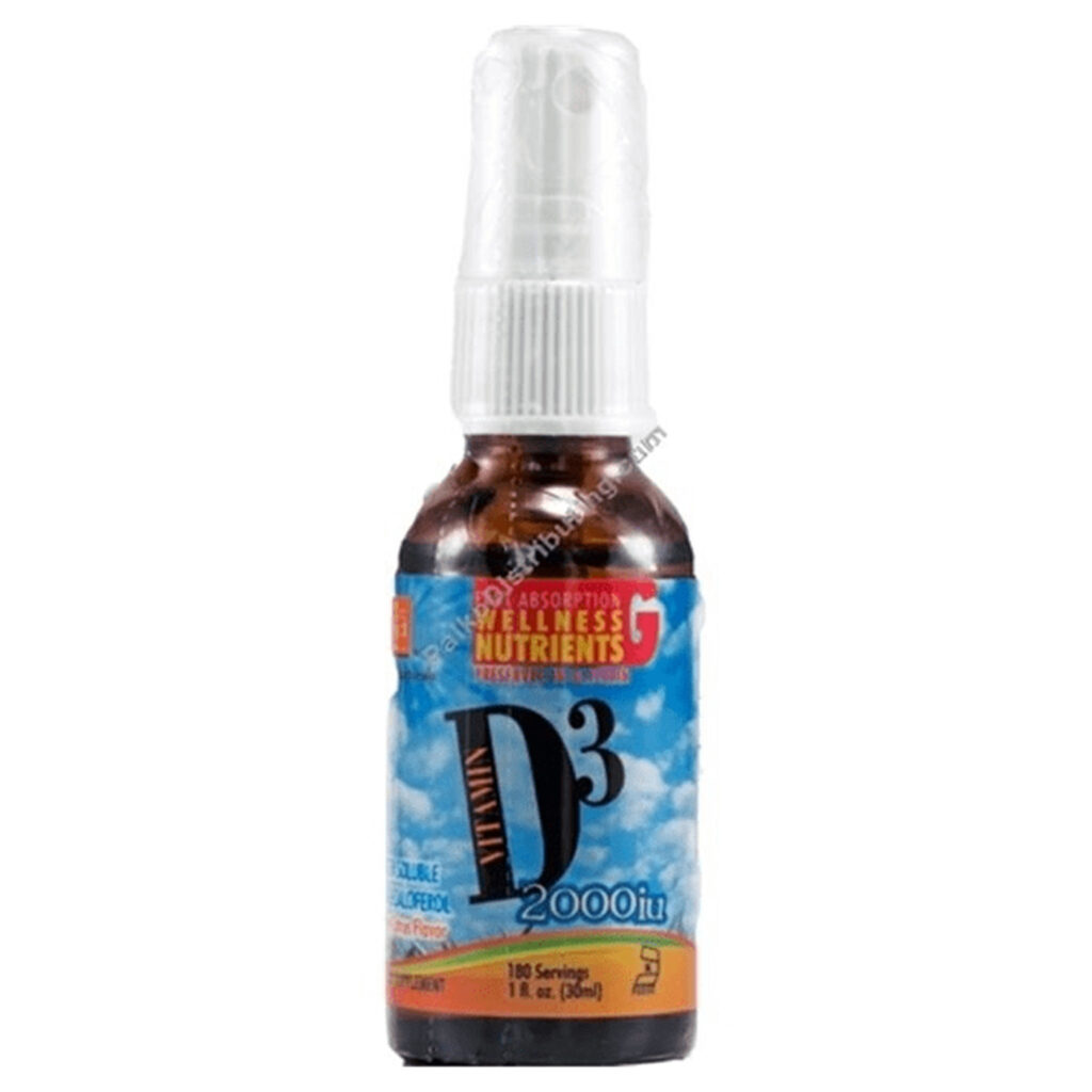 L.A. Naturals D3 2.000 UI Spray - Vitamina D para Imunidade e Ossos 30ml