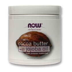 Now Foods Manteiga de Cacau 192ml - Hidratação Profunda e Nutrição para a Pele