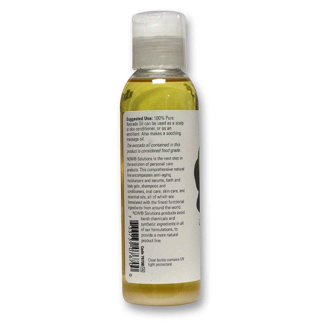 Now Foods Óleo de Abacate Puro 118 ml (4 fl oz) - Nutrição Essencial - Imagem 3
