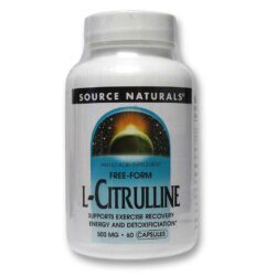 Source Naturals L-Citrulina 500 mg - 60 Cápsulas: Energia e Bem-Estar