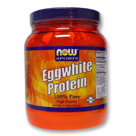 Now Foods, Proteína da Clara de Ovo 100% Puro e Natural - 544 g