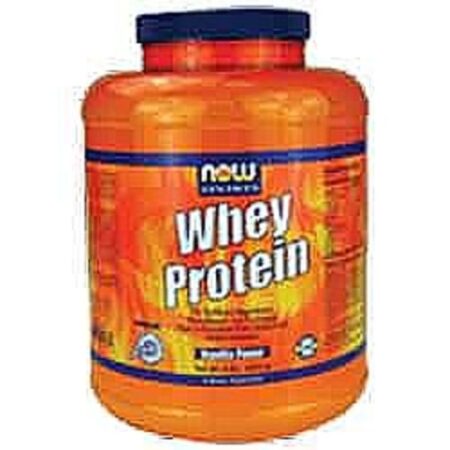 Now Foods, Whey Protein (Proteína de Soro) - Sabor Baunilha - 6 lbs