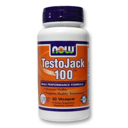 Now Foods, TestoJack 100 - 60 Cápsulas Vegetarianas