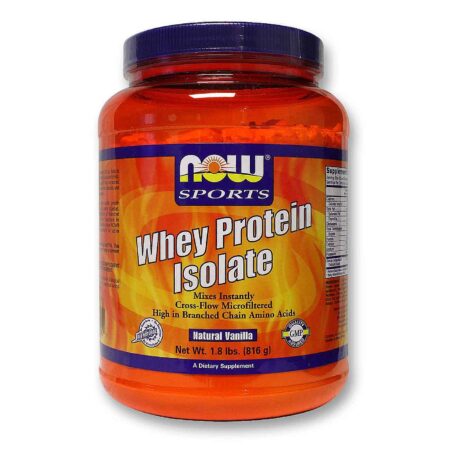 Now Foods, Whey Protein Isolado, Baunilha - 816 g