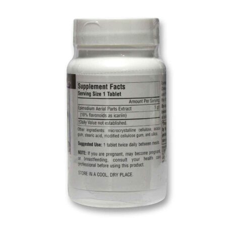 Source Naturals, Erva Horny Goat 1000 mg - 30 Tabletes - Image 2