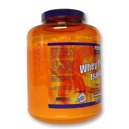 Whey Proteína Isolado Now Foods Natural 2.268 g - Image 3