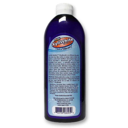 Now Foods, Enxaguante Bucal XyliWhite™, Menta Refrescante - 473 ml (16 fl oz) - Image 2