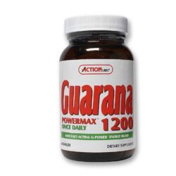 Action Labs Guaraná 1200 PowerMax™ 60 Tabletes: Energia Natural e Foco Potencializado