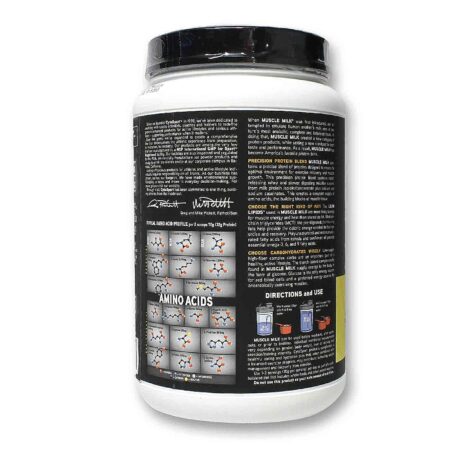 CytoSport, Mix de Proteínas Muscle Milk®, Creme de Banana - 2.47 lbs/ 1120 g - Image 3