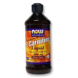 Now Foods L-Carnitina 3000 mg - 473 ml: Potencialize Sua Energia e Metabolismo