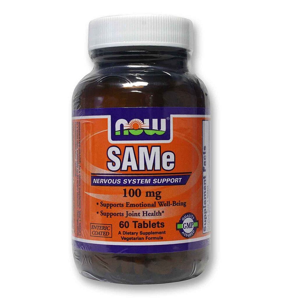 SAMe 100 mg Now Foods 60 Tabletes: Saúde e Bem-Estar