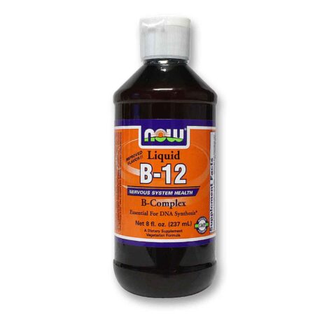 Now Foods, Líquido Complexo B - B12 - 237mL