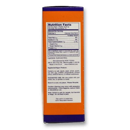 Now Foods, Xilitol Puro - 75 Pacotes - Image 2