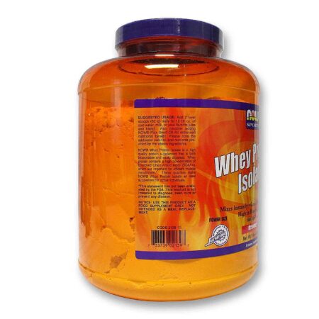 Now Foods, Whey Protein Isolado, Sabor Morango - 2.268 g - Image 3