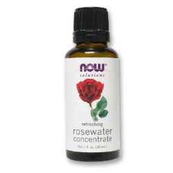 Now Foods Água de Rosas Concentrada 30ml - Hidratação e Revitalização Facial