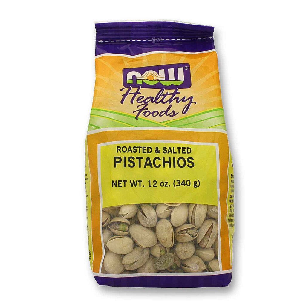 Now Foods Pistaches Torrados Salgados - 340g (12oz)