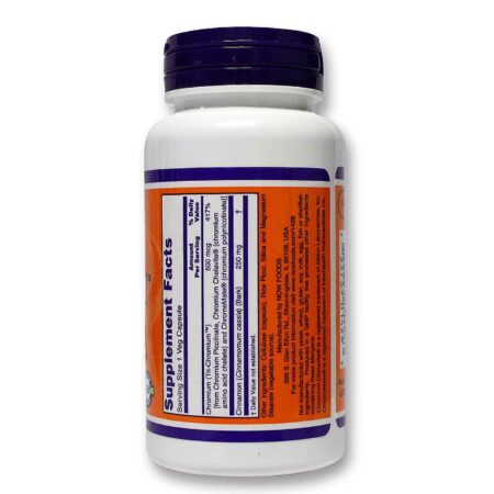 Now Foods, Tri-Cromo 500 mcg - 90 Cápsulas Vegetarianas - Image 2