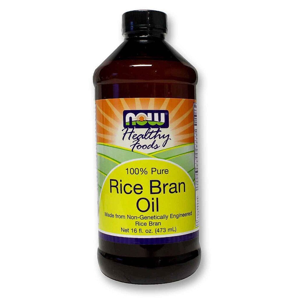 Now Foods Óleo de Farelo de Arroz 473ml (16 fl oz) - Nutrição Pura e Versátil
