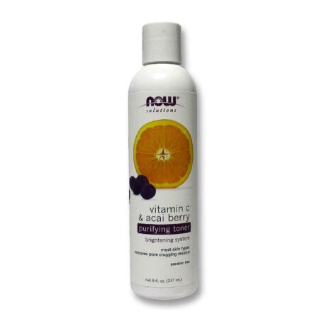 Now Foods, Tônico Purificador de Vitamina C e Açaí - 237 ml (8 fl oz)