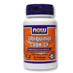Now Foods Ubiquinol CoQH-CF 60 Cápsulas Gel: Energia e Antioxidante Potente para Brasileiros