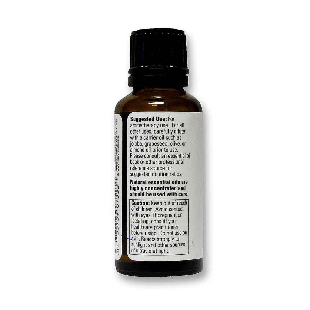 Now Foods Óleo de Toranja Essencial Puro 30ml - Aroma Cítrico Revigorante - Imagem 3