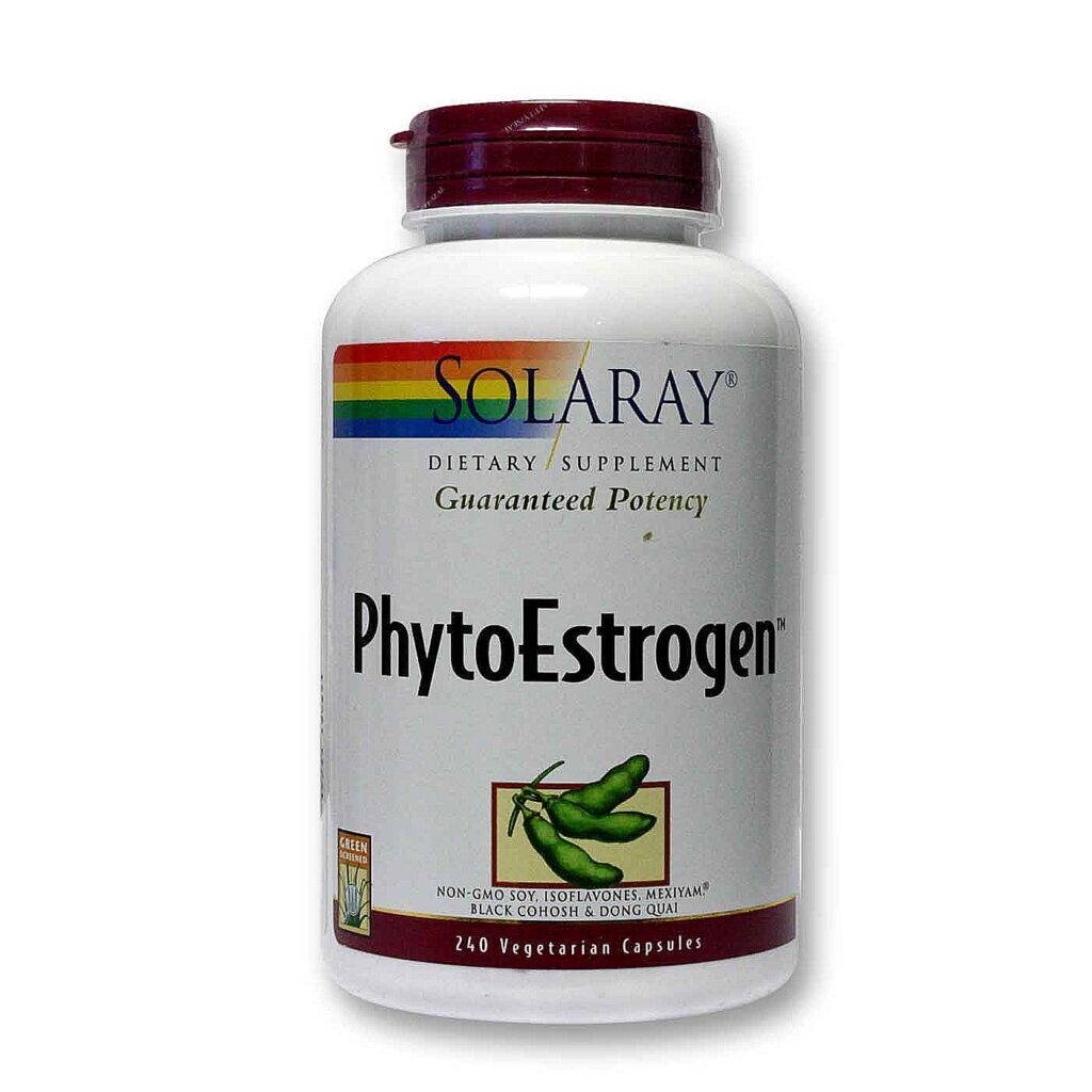 Solaray Fitoestrógeno 240 Cápsulas Vegetarianas: Equilíbrio Hormonal e Bem-Estar Natural