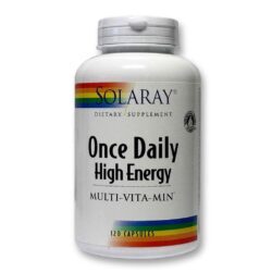 Solaray Multivitamínico Alta Energia - 120 Cápsulas: Vitalidade e Bem-Estar Diário