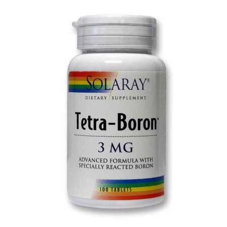 Solaray, Tetra-Boro™ 3 mg - 100 Tabletes