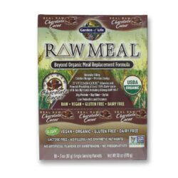 RAW Meal Garden of Life Chocolate Cacao - Refeição Completa em 10 Pacotes de 85g