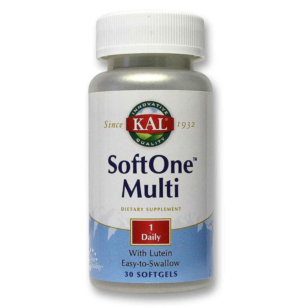 Kal SOFTONE multi com Luteína 30 Cápsulas: Visão Clara e Bem-Estar Completo