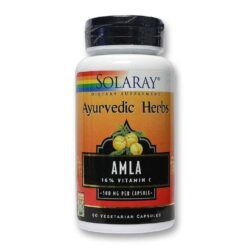 Solaray Extrato de Amla 60 Cápsulas Vegetarianas - Antioxidante Natural