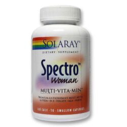 Solaray Spectro Mulher 120 Cápsulas: Vitalidade e Bem-Estar para Você