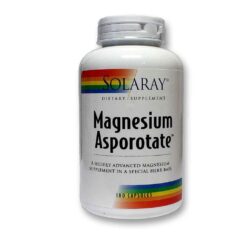 Solaray Magnésio Asporotate 200mg - 180 Cápsulas: Saúde e Vitalidade para Você