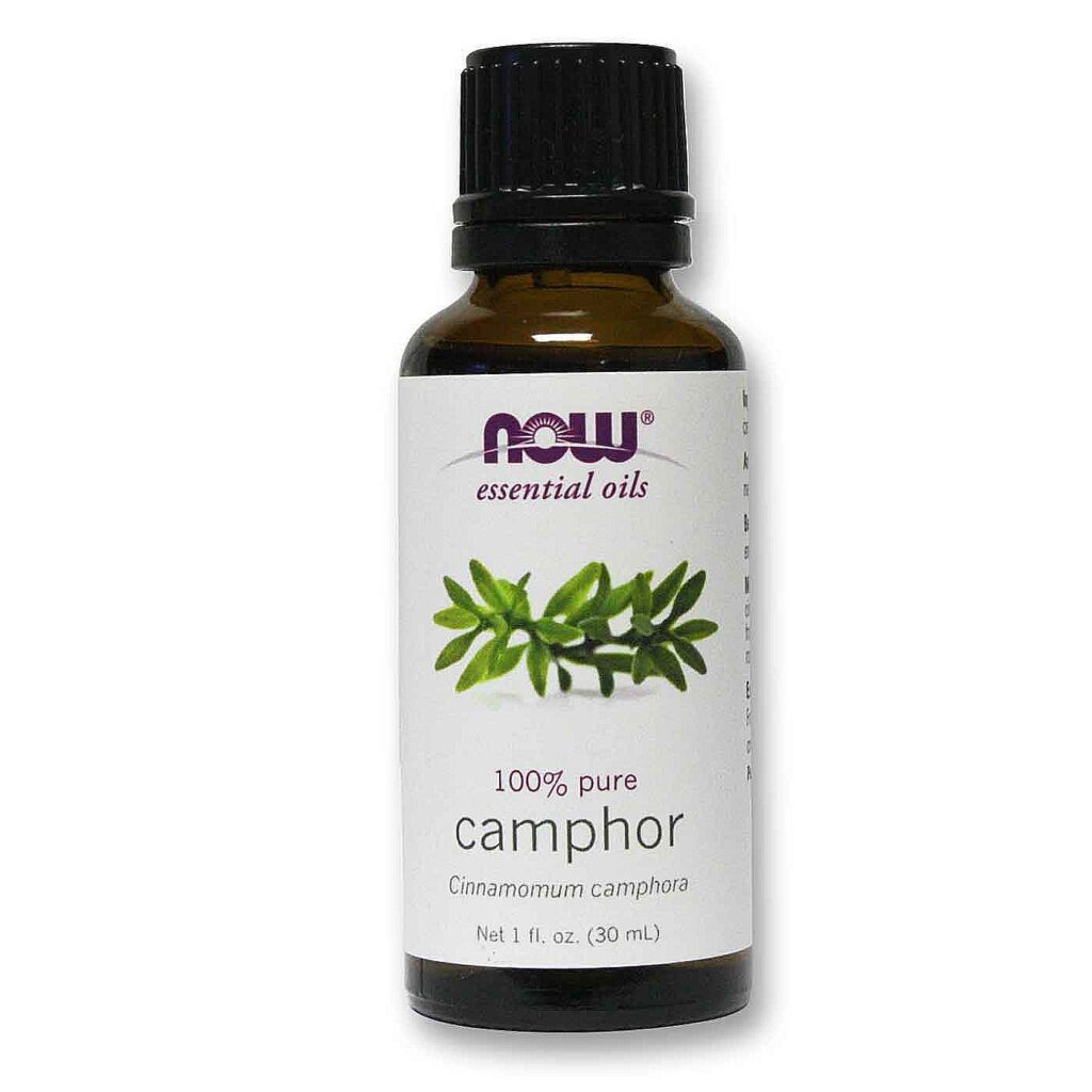 Óleo de Cânfora Now Foods 30mL: Pureza e Versatilidade para Bem-Estar