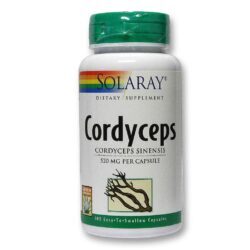 Solaray Cordyceps - 100 Cápsulas: Energia Natural e Vitalidade para o Brasil