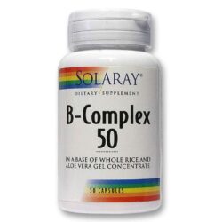 Solaray Complexo-B 50 - 50 Cápsulas: Sua Fonte Essencial de Vitaminas B para Energia e Bem-Estar