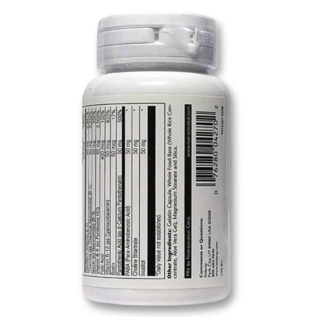 Solaray Complexo-B 50 - 50 Cápsulas: Sua Fonte Essencial de Vitaminas B para Energia e Bem-Estar - Imagem 3