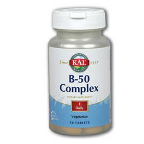 Kal Complexo B-50 - 50 Comprimidos: Energia e Vitalidade para o Seu Dia a Dia