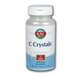 Kal Cristais C 4 oz (113g) - Vitamina C Pura para Imunidade e Bem-Estar